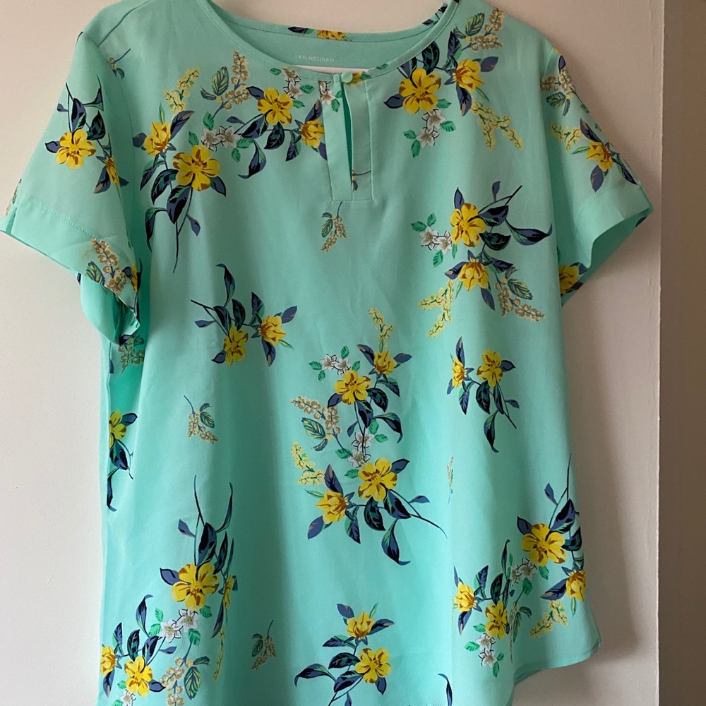 Flower Dress Shirt